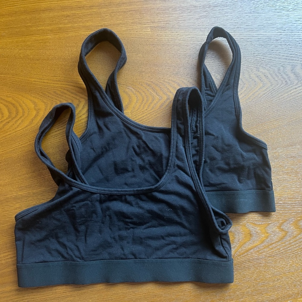 Old Navy Black Sports Bra Duo